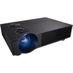 ASUS H1 LED projektors (Full HD, 3000 lūmenu, 120 Hz, 125 % Rec. 709, 125 % sRGB, iebūvēts 10 W skaļrunis, HDMI, RS-232, RJ45, Full HD@120 Hz PS5 Xbox X/S sērijas ierīcēm)