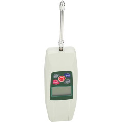 Digitālais spēka mērītājs, dinamometrs sprieguma un saspiešanas testu veikšanai, 2N (0,2 kg, 0,45 Lb, 7,2 oz), ABS materiāls ar maksimālo slodzi, liels ekrāna displejs, uzgaļi