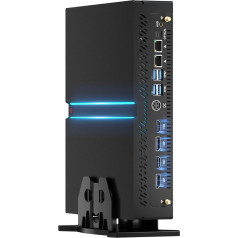 Kinupute Mini PC Gaming, neliels galddators Core i9-12900F līdz 5.1GHz, Windows 11 Pro, 64G DDR5| 2T PCIE4.0 SSD, GeForce RTX3060 12G, Dual LAN, četri displeji, 8K izejas, WiFi6E/BT5.3, optiskais