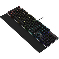 AOC GK500 Gaming Keyboard - spāņu izkārtojums - RGB apgaismojums - Anti-Ghosting - AOC G-Tools programmatūra - N-Key Rollover