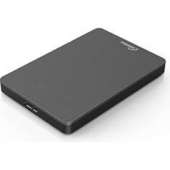 Sonnics 1TB tumši pelēks ārējais portatīvais cietais disks USB 3.0 īpaši ātrs datu pārsūtīšanas ātrums lietošanai ar Windows PC, Apple Mac, Smart tv, XBOX ONE un PS4