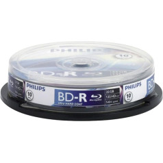 Philips BR2S6B10F - 10 x BD-R - 25 GB (135 min.) 6x (BD)