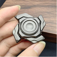 T-Conceal EDC Fidget Sliders Mini Open Armor Spinning Top Fidget rotaļlietas stresa mazināšanai pieaugušajiem Magnētiskā metāla rotaļlieta trauksmes un stresa mazināšanai Fidget Spinner dāvana