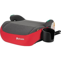 globalkids Sēdeklis motora piedziņai, Gruppo 3, ISOFIX, i-Size, sarkans