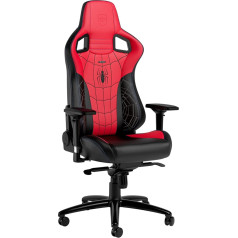 noblechairs Epic Gaming krēsls - biroja krēsls - rakstāmgalda krēsls (Īpašais izdevums - Spider-Man, PU mākslīgā āda)