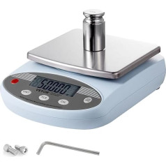 VEVOR Analītiskie svari Laboratorijas svari 3000g x 0,01g precizitāte Digitālie analītiskie elektroniskie precīzijas svari virtuvei, juvelierizstrādājumiem un rūpnieciskajiem svariem ar 13 vienību konversijām