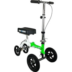 KneeRover GO Hybrid kompakts un salokāms stūrējams ceļgalu staigātājs Leg Walker Knee Rollator Ortopēdiskais ceļa rullītis pēdas, apakšstilba vai potītes traumu gadījumā, kas aizstāj kruķi