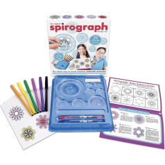 Silverlit SPIROGRAPH 1006Z Radošais zīmēšanas komplekts 30 gabaliņu sākumkomplekts Radot krāsainas spirāles līdz bezgalībai! No 8 gadiem