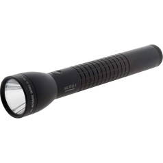 Mag-Lite 3 D-Cell LED lukturītis, matēta virsma ar rokturi vafeļu dizainā / 625 lūmeni / 29,5 CM ML300LX S3CC6- melns