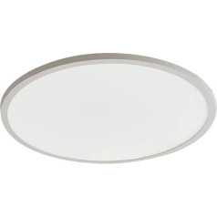 Arcchio LED panelis 'Brenda' ar regulējamu apgaismojumu un lasāmspuldzi (moderns), balts, alumīnijs, biroja lampa, griestu gaisma, griestu gaisma, lampa, lampas, lampas viesistabai