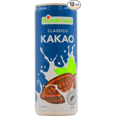 Münsterland Classico kakao dzēriens, 12 vienreizlietojamie iepakojumi (12 x 250 ml)