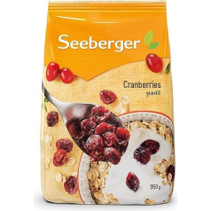 Seeberger saldinātas dzērvenes, 350 g