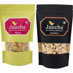 Jaiccha Ghasitaram Indijas rieksti un rozīnes Maisiņi 200 GMS