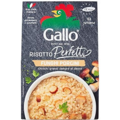 Gallo Risotto Risotto grybai Ryžiai Porcini grybai 175g Itališkas paruoštas maistas