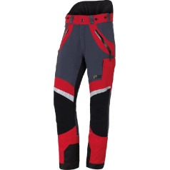 PSS X-Treme Light Cut Protection Trousers Red/Black