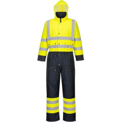 Hi Vis kombinezons ar oderi un kapuci Drošības darba apģērbs S - 3x L S485