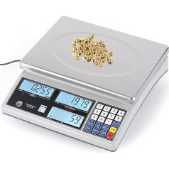 Rūpnieciskie digitālie svari detaļām un monētām kg/g/lb Elektroniskie svari rūpnieciskām detaļām (10 kg/22 lb, 0,1 g)