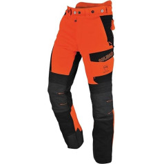 Solidur INPAOR - Infinity - Type A Class 1 - Chainsaw Trousers - Exceptional Comfort and Protection - Size M - Orange