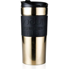 Bodum Travel Mug Stainless Steel Double-Walled Dishwasher Safe 0.35 Litres