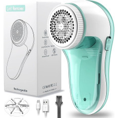 Lint Remover Electric Bobble Remover uzlādējams ar 1 rezerves skuvekļa asmeni Portable Fabric Fluff Shaver