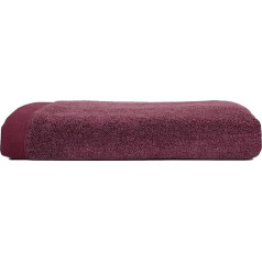 Drift Home - 2 iepakojumi roku dvieļu (50 x 90 cm) - Mīksti un absorbējoši - 600 g/m² augstas kvalitātes dvieļi - Ilgtspējīga kokvilna (BCI) - Pārstrādātas pudeles - Sarkani vannas dvieļi - Ideāli piemēroti kā