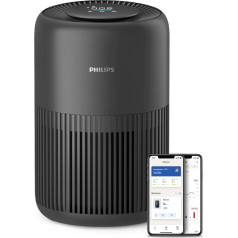 Philips 900 sērijas gaisa attīrītājs, HEPA NanoProtect + aktīvās ogles filtrs, CADR 250 m³/h, 65 m², alerģiju slimniekiem, kluss, inteliģents un energoefektīvs (AC0951/13)