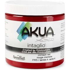 Akua Intaglio tinte 8 oz Crimson Red