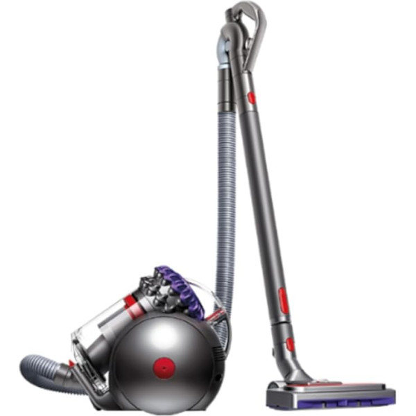 Dyson Big Ball Parquet 2 cilindriskais putekļsūcējs 1,5L 600W A Violet - putekļu sūcēji (600 W, A, 28 kWh, 184 W, cilindriskais putekļsūcējs, bez maisa)