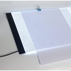 LED gaismas pads, animācijas trasētājs Gaismas kaste Zīmēšanas kopētājs Rakstāmgalds Acu aizsardzības dizains A4 Touch Lightness Regulējams Smart Māksliniekam Profesionālam Kartona Padarīt Skiču Izglītība Dizains Ārsts Bērni