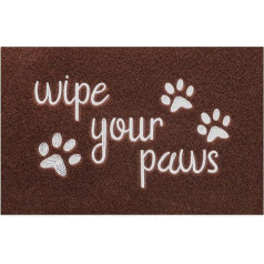 HLFMVWE Liels ieejas durvju paklājs 24 x 36 collu izturīgs neslīdošs gumijas ieejas durvju paklājs Funny Doormat priekšējām durvīm