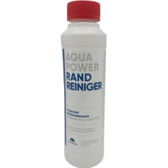 Aqua Power Edge Cleaner 250ml Pool Whirpool Ļoti efektīvs koncentrāts baseinu malu tīrīšanas līdzeklis visiem oderējumiem un pārsegiem