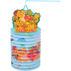 Uonlytech Chinese New Year Handheld Lanterns: Illuminated Spring Festival Paper Lanterns Year of Tiger Lanterns LED Projection Lantern 2022 Tiger Year Lunar New Year Decorations