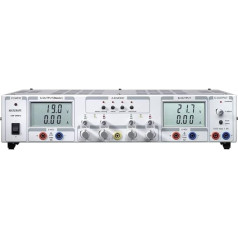 VOLTCRAFT VSP 2405, 409W trīskāršas izejas attālināti vadāms mainīgs līdzstrāvas barošanas avots, pārslēdzams režīms, sensora funkcija, Be
