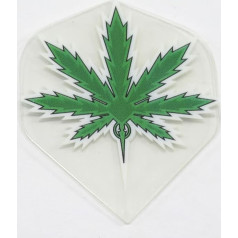 US Darts Ruthless Standard Clear Marihuana šautriņu lidojumi - 100 Micron Extra Tough - 3 komplekti (9 lidojumi)