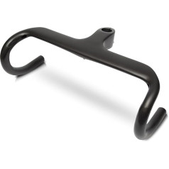 RXL SL 28.6 mm oglekļa šķiedras ceļa velosipēda stūre 1-1/8 collu integrēta viengabala izliekta stūre Oglekļa ceļa velosipēda stūre UD Matt iekšējais izkārtojums 440-110 mm