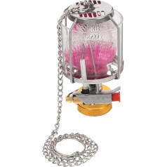 BESPORTBLE Āra kempinga gāzes laterna Kempinga piederumi Kempinga telts lampa Piknika lampa Āra kempinga laterna Gāzes laternas Āra pārnēsājamā lampa Kempings laterna Gāzes laternas lampa Sakausējuma lampa