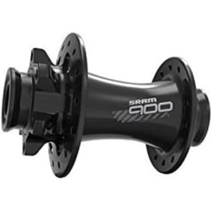 Sram 900 priekšējie 32 caurumi, disks 15X110 MM, saderīgs ar Boost 21/31 mm - 00.2018.013.010 Rumbas vāciņi melni, viens izmērs