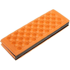 Oranžs salokāms pārnēsājams pārnēsājams āra kempings Pārgājieni pikniks Ūdensizturīgs putu spilvens Putu spilvens Putu miega paklājiņš kempingam, kempinga matracis, guļammaisi un kempinga gultas piederumi