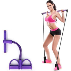 LAZYZ Pilates nūja, stiepšanās vingrinājumu fitnesa palīglentes kājām, sēžamvietai, rokām, treniņiem.