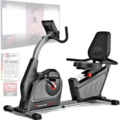 Sportstech ES600 profesionālais ergometrs | Vācijas kvalitātes uzņēmums | video notikumi un multiplayer lietotne | integrēts jaudas ģenerators un HRC | pulsa josta pēc izvēles | ergometrs + ergonomiska sēdvieta + ērta sēdvieta