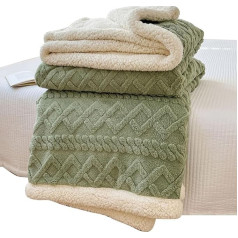 Anulely Warm Blankets - Mīksta, bieza ceļojumu sega, plīša sega krēsliem, dīvānam, gultai - Mīksta, bieza ceļojumu sega kempingam, plīša sega krēsliem, dīvānam, gultai