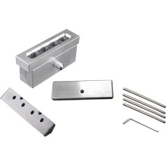 Xbsduih DIY Lippenstift veidņu veidne Aluminiumlegierung DIY Lippenstift Form Lippenbalsam Form Halter Balsam FüLlmaschine Formwerkzeug