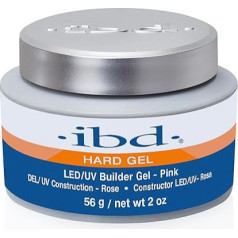 IBD Hard Gel LED/UV veidojošā želeja rozā 1 x 56 g