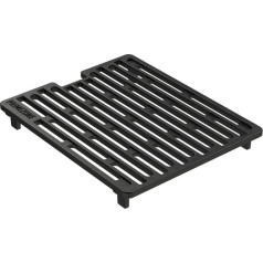 RÖSLE Primezone VIDERO čuguna režģis, augstas kvalitātes emaljēta čuguna restes RÖSLE Primezone, ar intensīvu marķējumu, 24 x 29 cm, melns