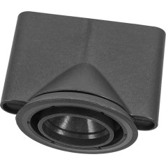FRCOLOR Haartrocknerdüse Kammaufsatz Für Fön Haarwerkzeug Haartrockner-düsenaufsatz Halter Wand Trockner-organizer Kamm-haartrockner Kleiner Haartrockneraufsatz Föhndüse Black Abs