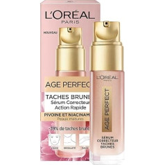 L'Oréal Paris - Age Perfect Golden Age - serums brūniem plankumiem - bagātināts ar peonijām un niacinamīda šūnām - nobriedušai ādai - 30ml