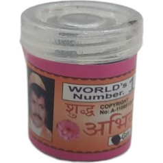 Abhyang Paste 100g Dabīga ājurvēdas roku darbs Prabhu Seva Abhyanga Tilak Puja Paste Thakurjee un citu metāla elku tīrīšanai Tika uzklājama uz pieres 100g