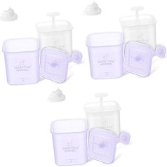 MAGICLULU Pack of 6 Foam Cups Foam Cleaner Foam Cleaner Bubble Cleanser Foaming Faci Cleanser Foam Maker for Shampoo Marshmallow Maker Skin Care Plastic