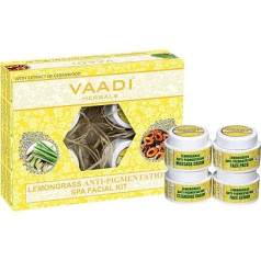 Vaadi Herbals organiskais sejas kopums - citronzāles pret pigmentāciju Spa sejas kopums ar ciedru koka ekstraktu 70g