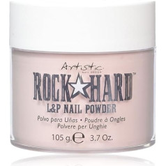 Artistic Colour Gloss Nail Gel Polish Rock Hard L&P Nail Powder, VIP rozā konsīleris 3,7 oz